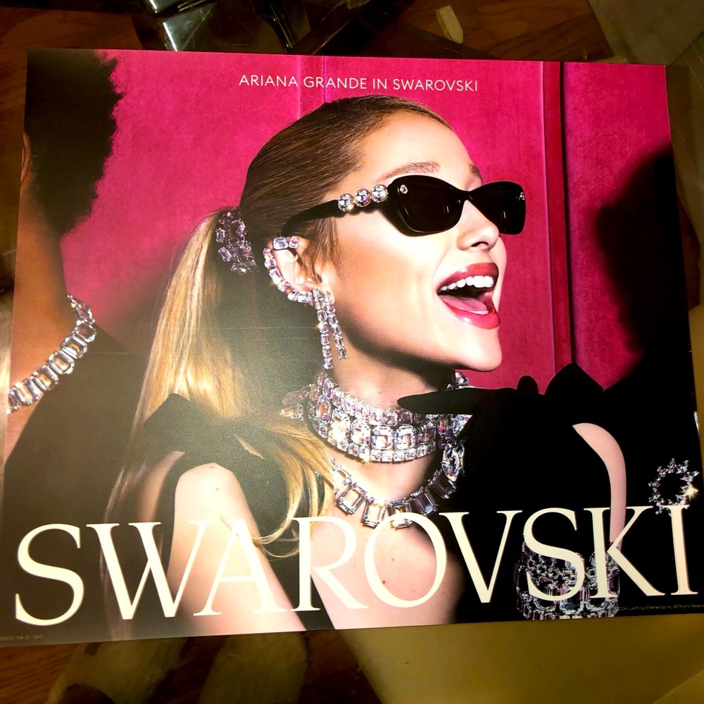 ARIANA GRANDE for Swarovski poster